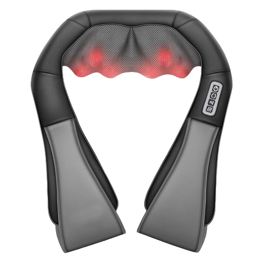 רצועת עיסוי חשמלי לצוואר ולכתפיים עם חימום